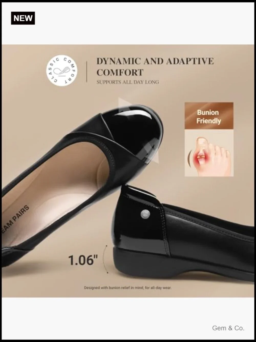 Womens Ballet Flats Work Office Shoes Comfortable Crossover Design Dressy